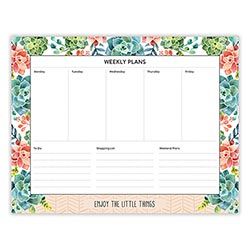 "Enjoy the Little Things" Weekly Planner